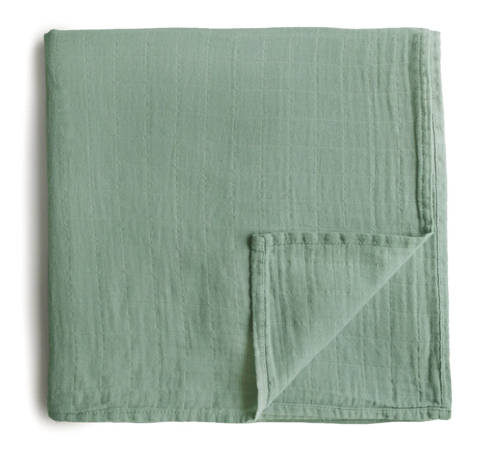 Extra Soft Muslin swaddle 100% Organic Cotton