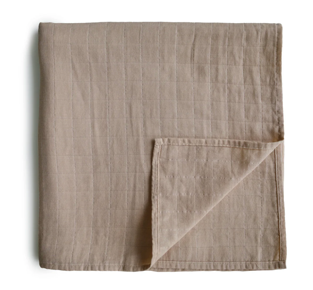 Extra Soft Muslin swaddle 100% Organic Cotton