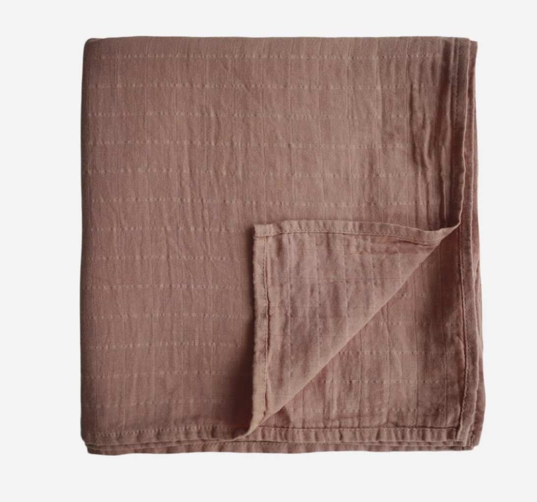 Extra Soft Muslin swaddle 100% Organic Cotton