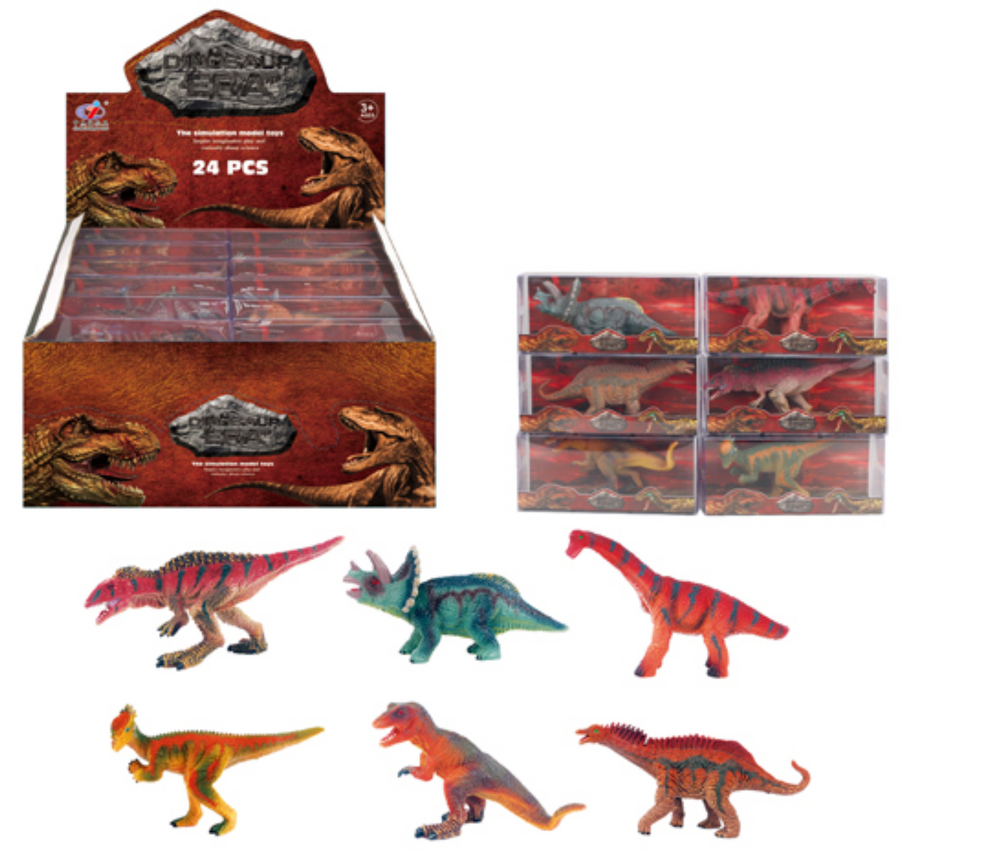 Blandade Dinosaurier (styckvis)