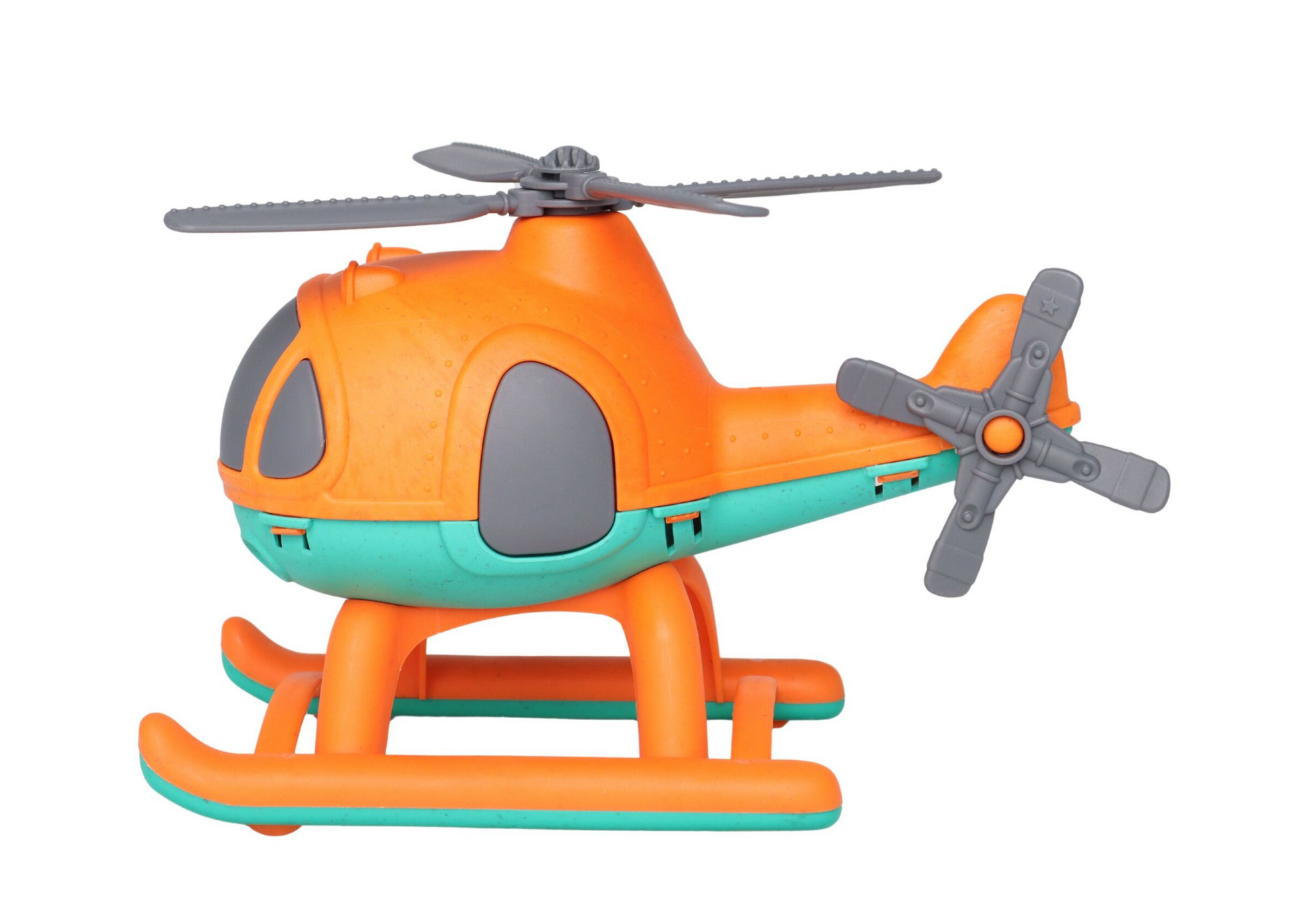 HELIKOPTER BIOPLAST 19 CM ORANGE