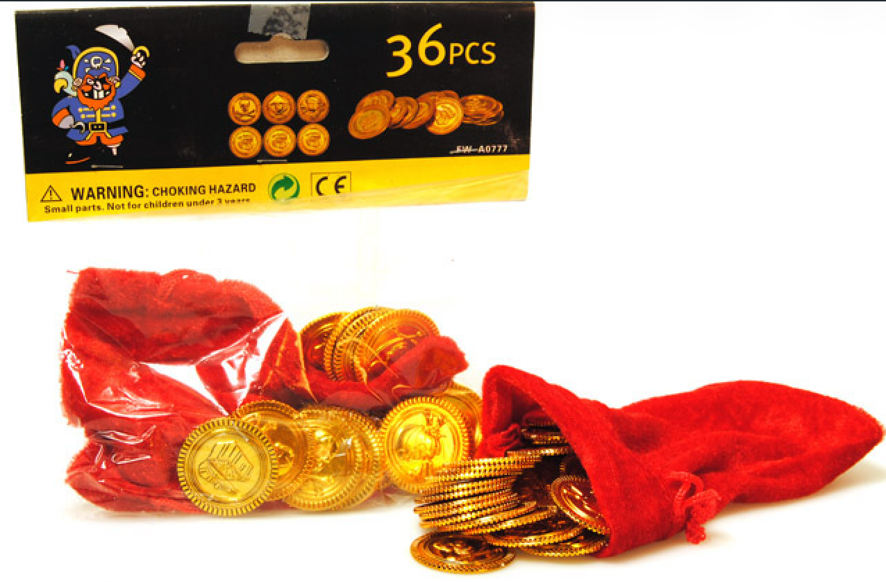 GULDMYNT 36 ST MED PÅSE