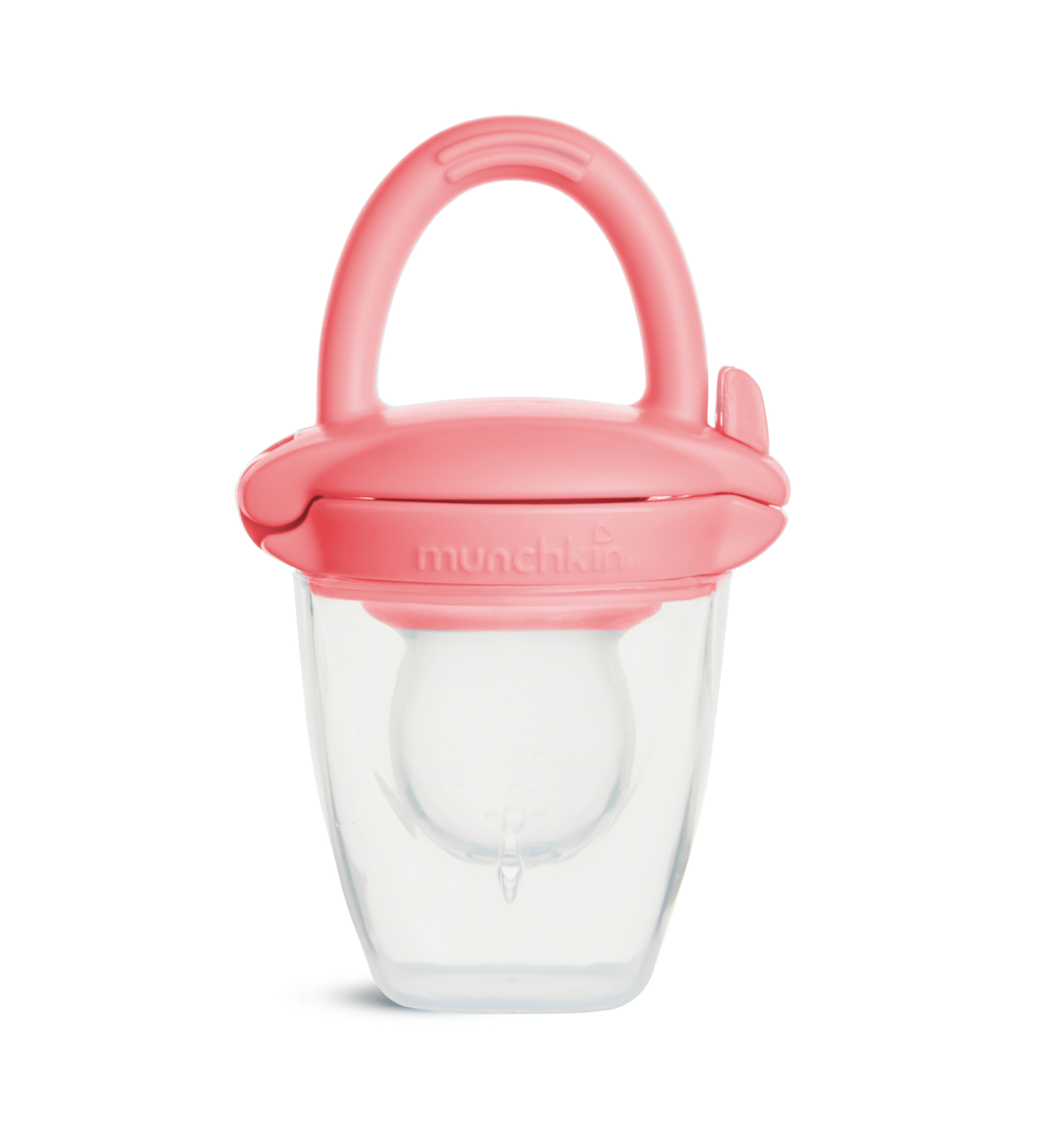 Baby Food Feeder Silikon Peach