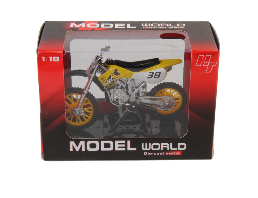 MC CROSS METALL 1:18 i blandade färger