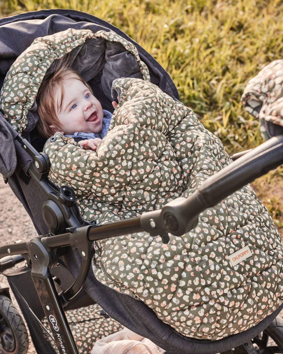 Åkpåse "Lily Footmuff" Olive