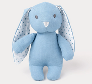 Elina, Bunny, Cotton & Linen Mix, Blue