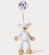 Diinglisar Clip Blå Mus