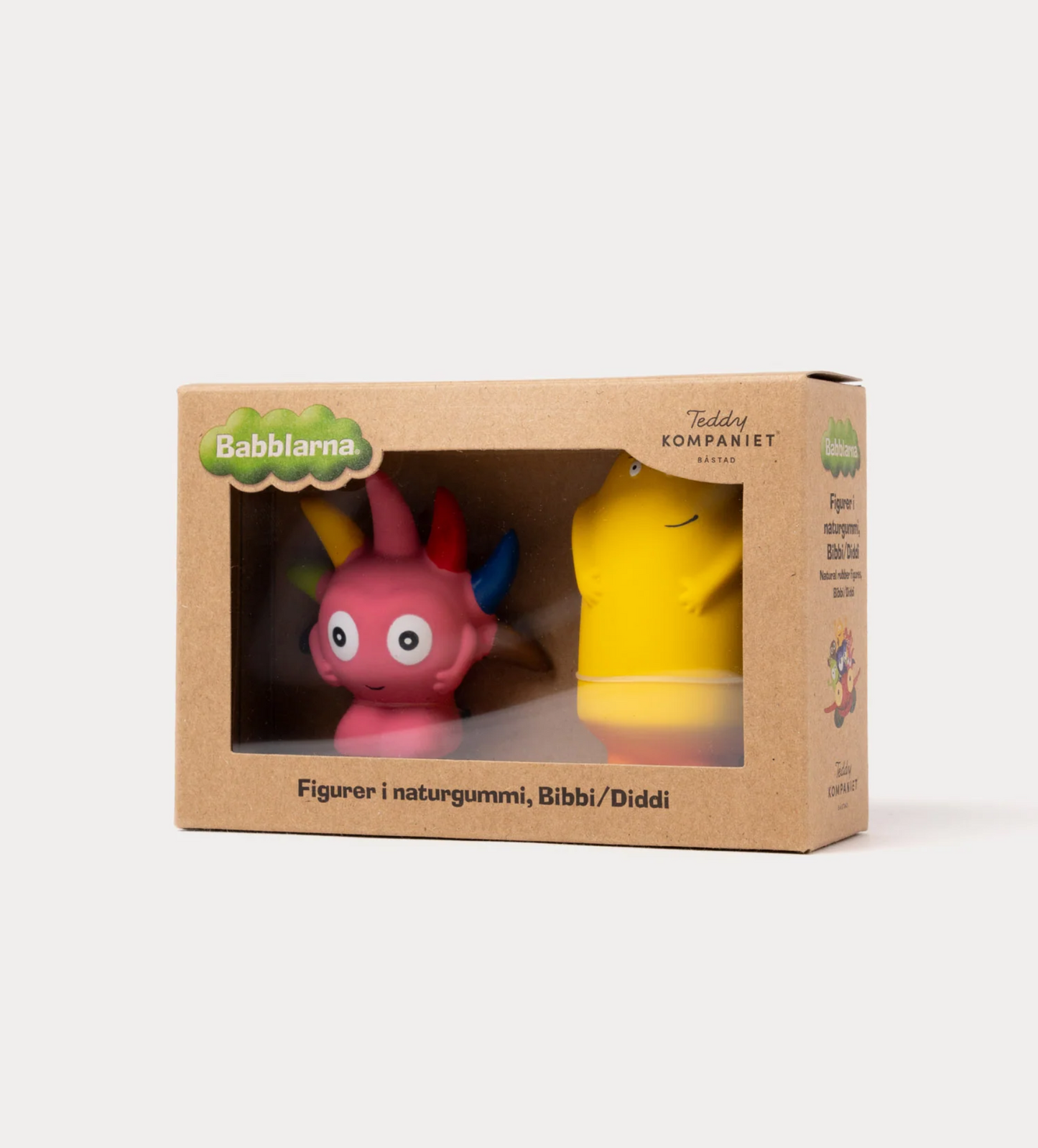 Babblarna, Figurer i naturgummi, Bibbi/Diddi