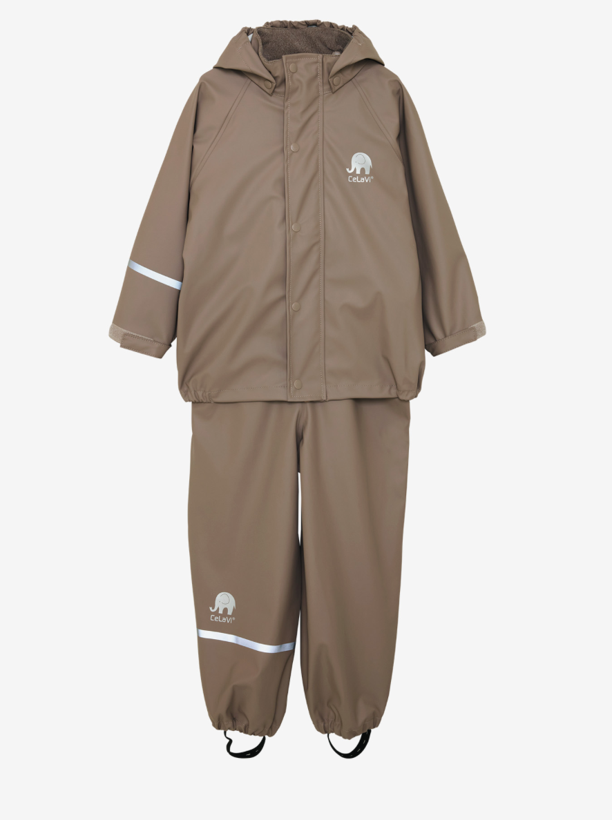 Rainwear set -solid PU