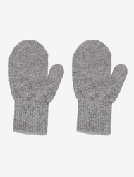 Wool magic mittens - solid col. 1-2år