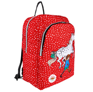 Pippi Långstrump ryggsäck röd