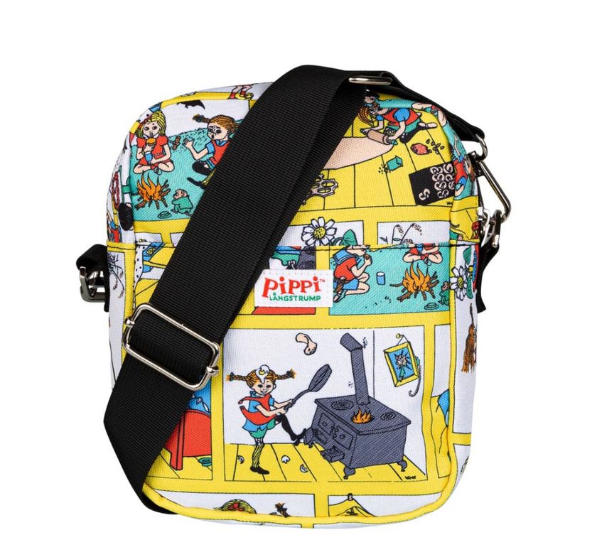 Pippi Långstrump axelväska Gul