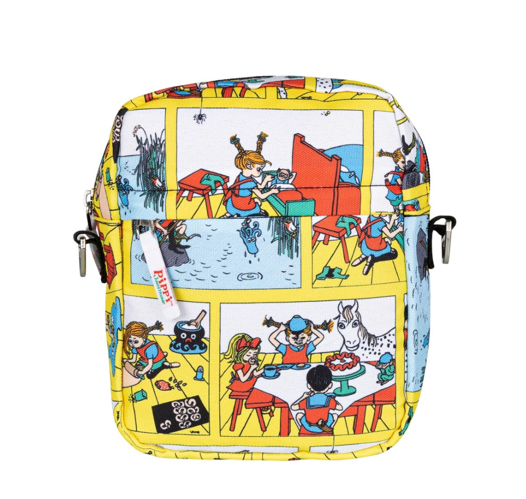 Pippi Långstrump axelväska Gul