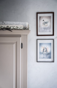 Miss Bianca & Swan Boat print