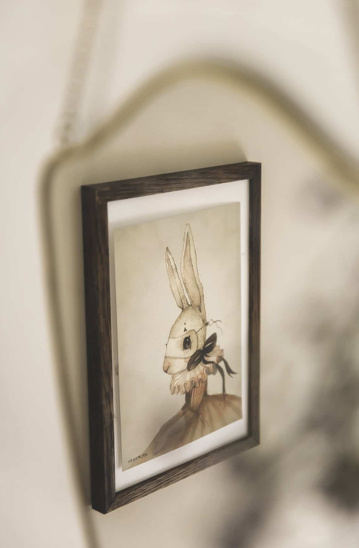 Miss Iris print
