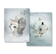 Dear whale & Tiny Toffle