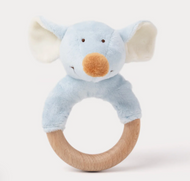 Skallra med träring, Mus