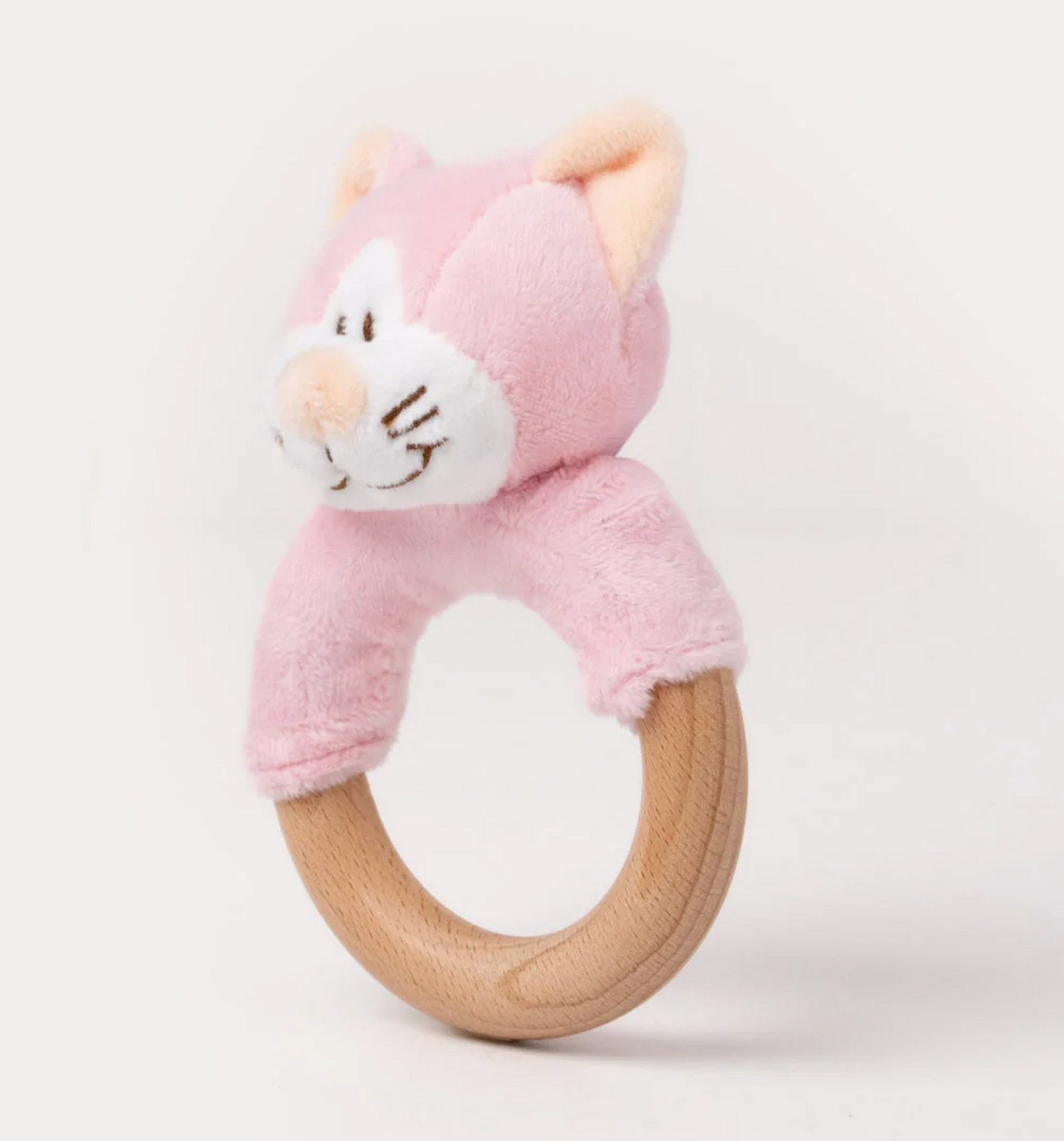 Skallra med träring, Katt