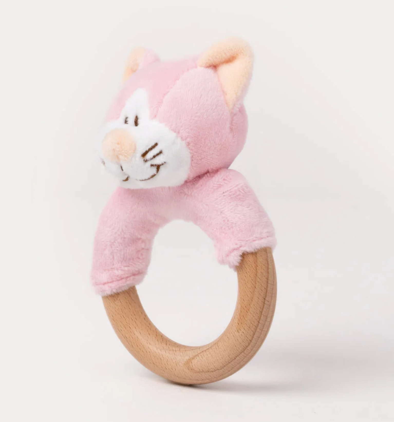 Skallra med träring, Katt