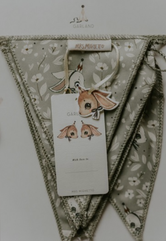 Mrs Mighetto Vimpel grön