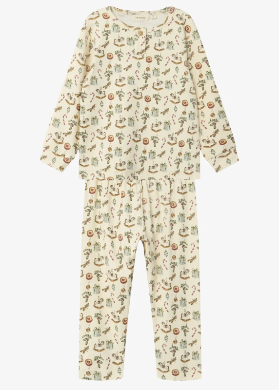 SISTA CHANSEN - Pyjamas med jultema