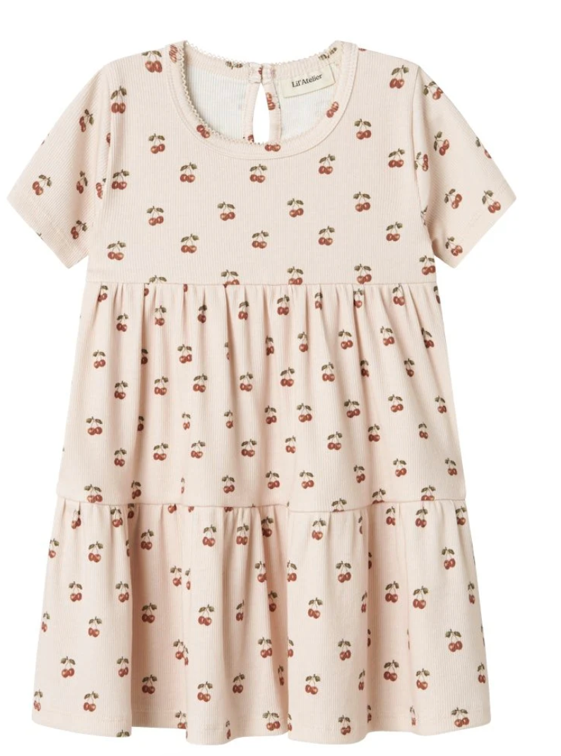 SISTA CHANSEN stl.122 - Lil' Atelier klänning Silver Peony