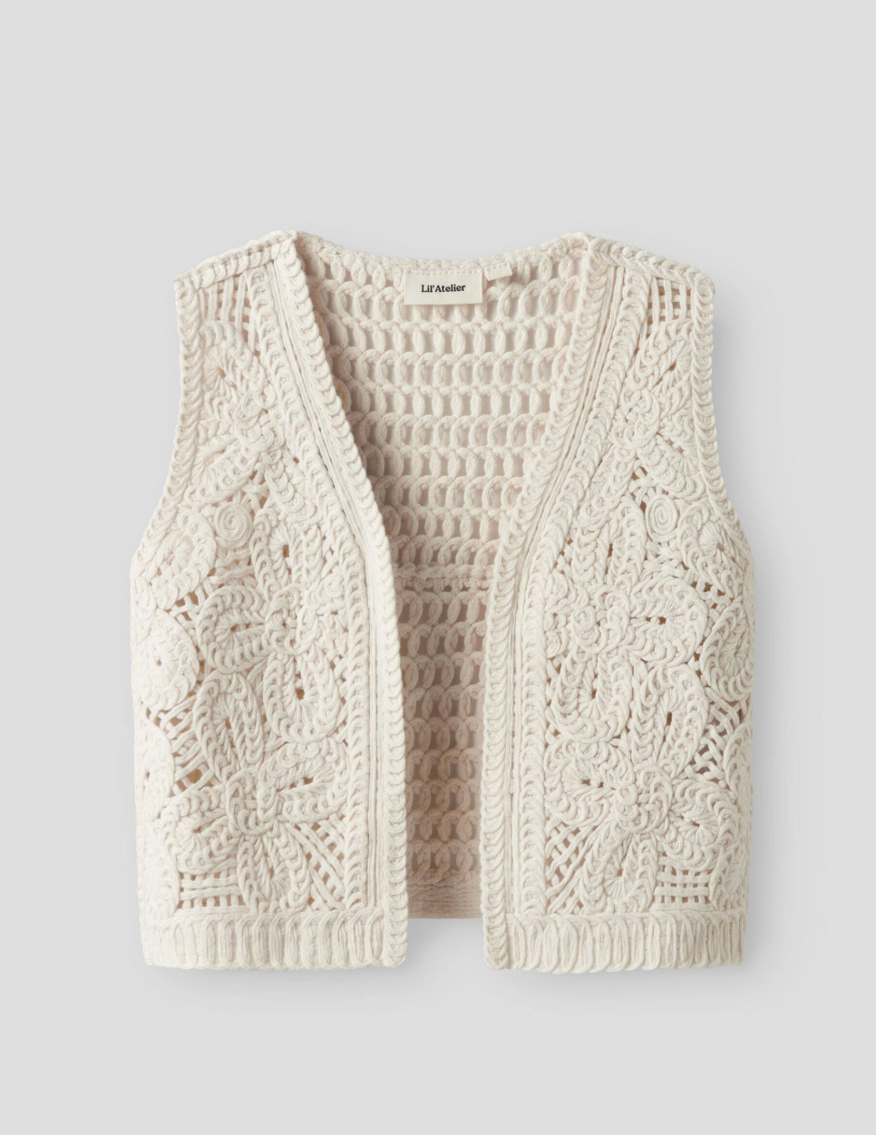 SISTA CHANSEN stl.110/116 - Lil' Atelier stickad väst