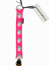 Geggamoja Napphållare Enhörning Rosa