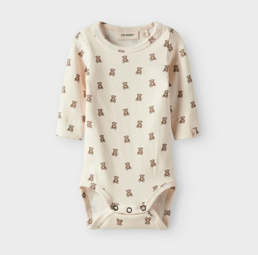 LÅNGÄRMAD BODY - NBNGAYO ELO LS SLIM BODY LIL NOOS