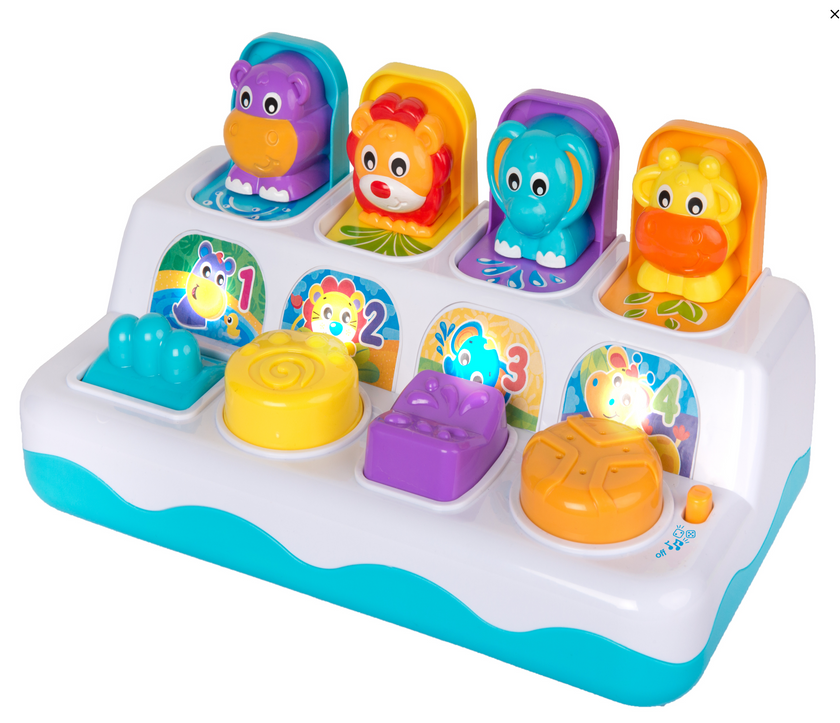 Music And Lights Pop Up Jungle Pals 12m+