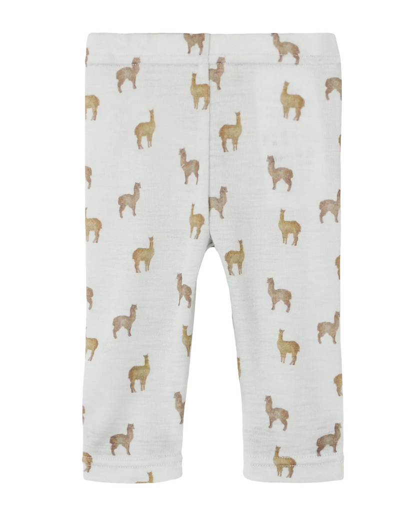 MERINOULL LEGGINGS - NBMNOEL NOR WOOL SLIM LEGGING LIL