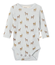 MERINOULL BODY - NBMNOEL NOR WOOL LS SLIM BODY LIL