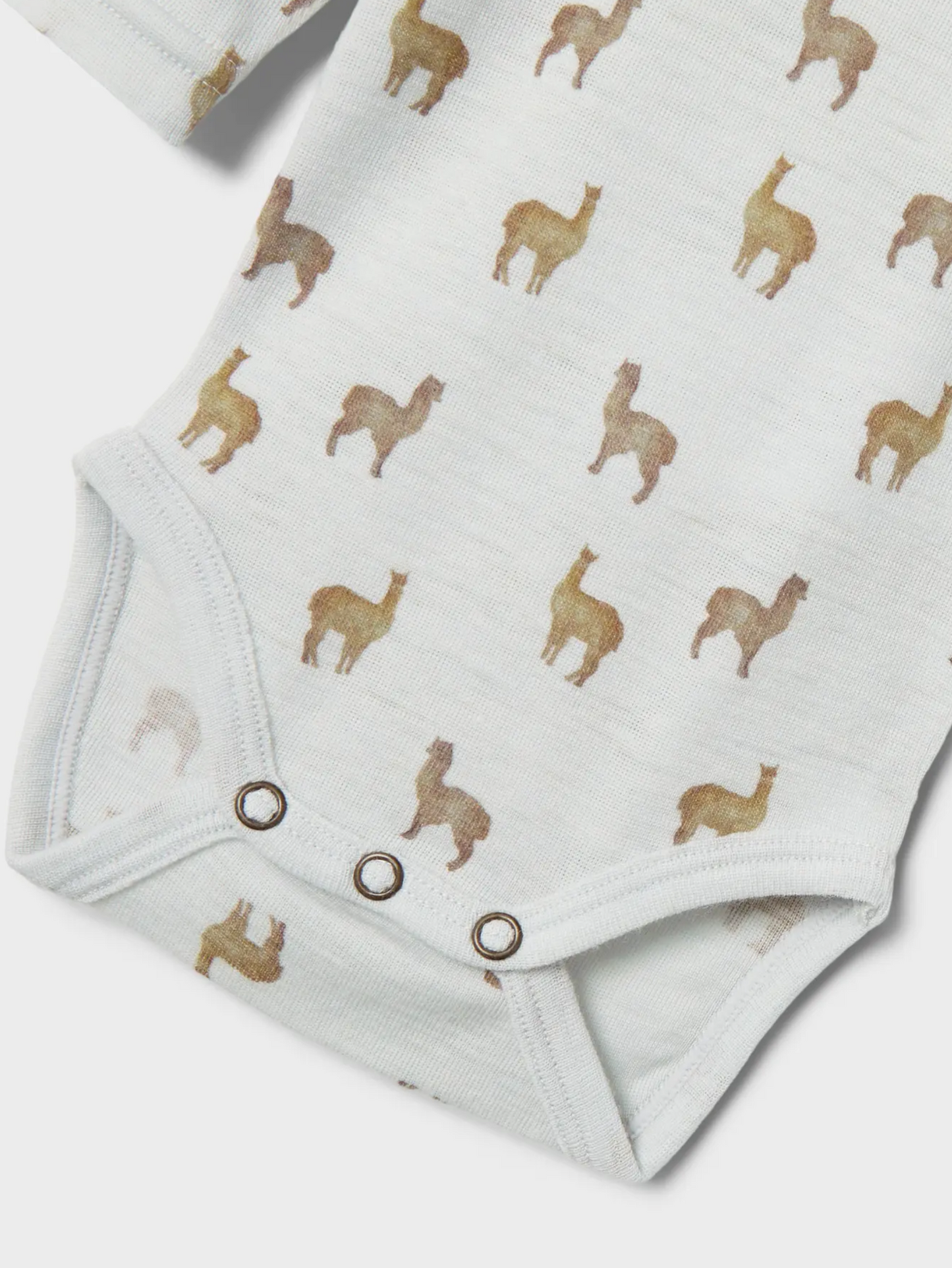 MERINOULL BODY - NBMNOEL NOR WOOL LS SLIM BODY LIL