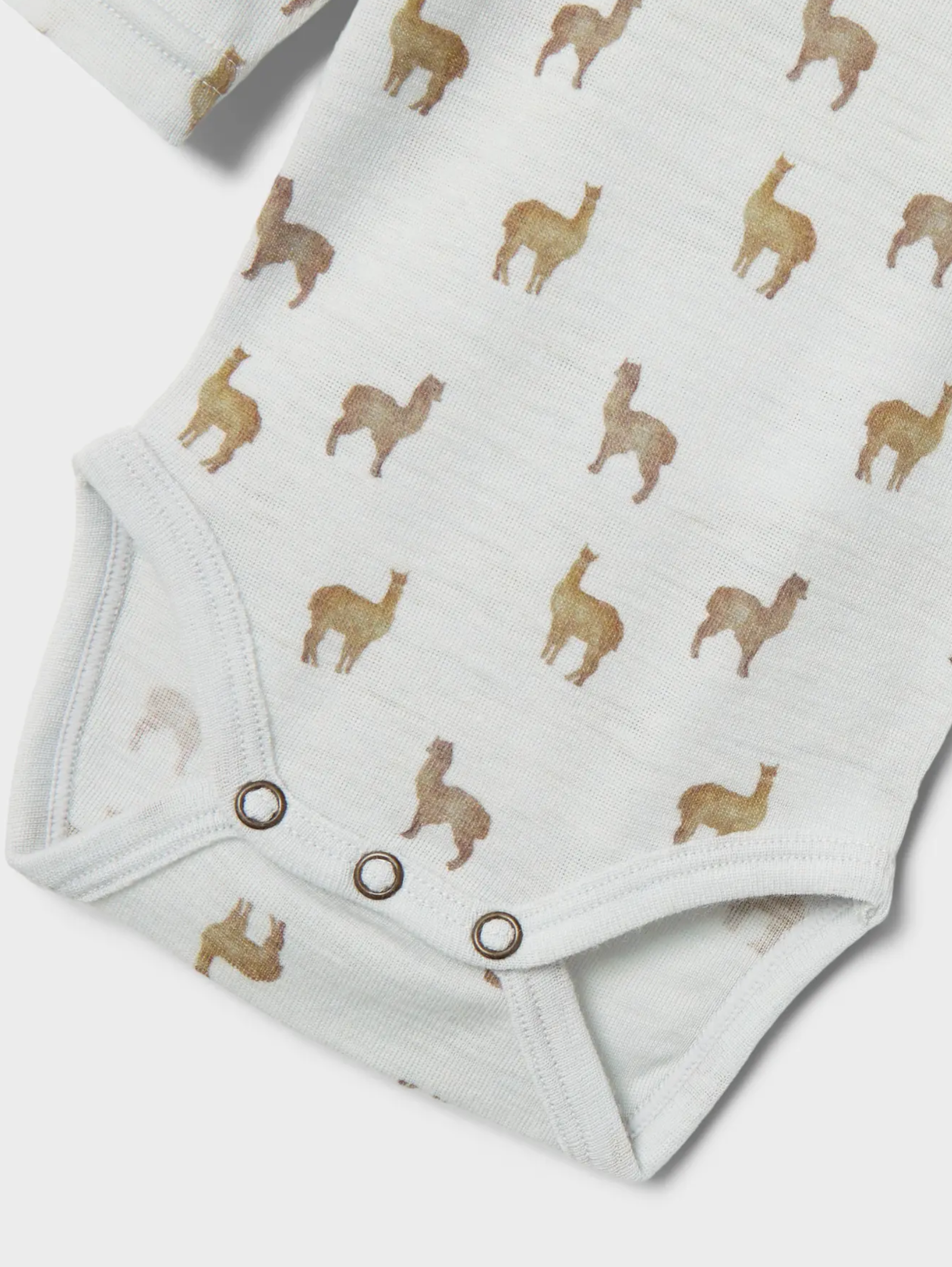 MERINOULL BODY - NBMNOEL NOR WOOL LS SLIM BODY LIL