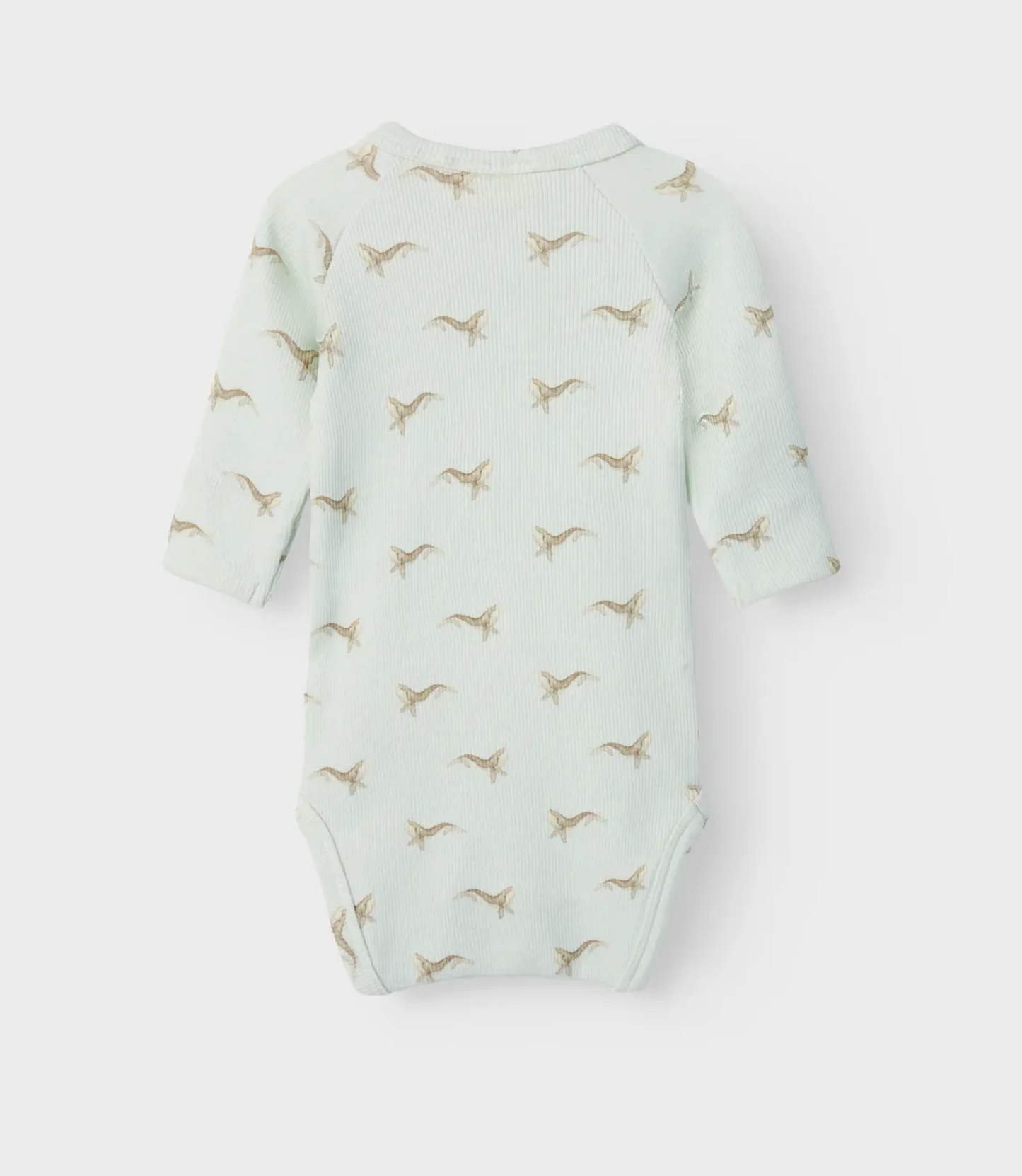 LÅNGÄRMAD BODY - NBMGAVO ELM LS SLIM BODY LIL NOOS