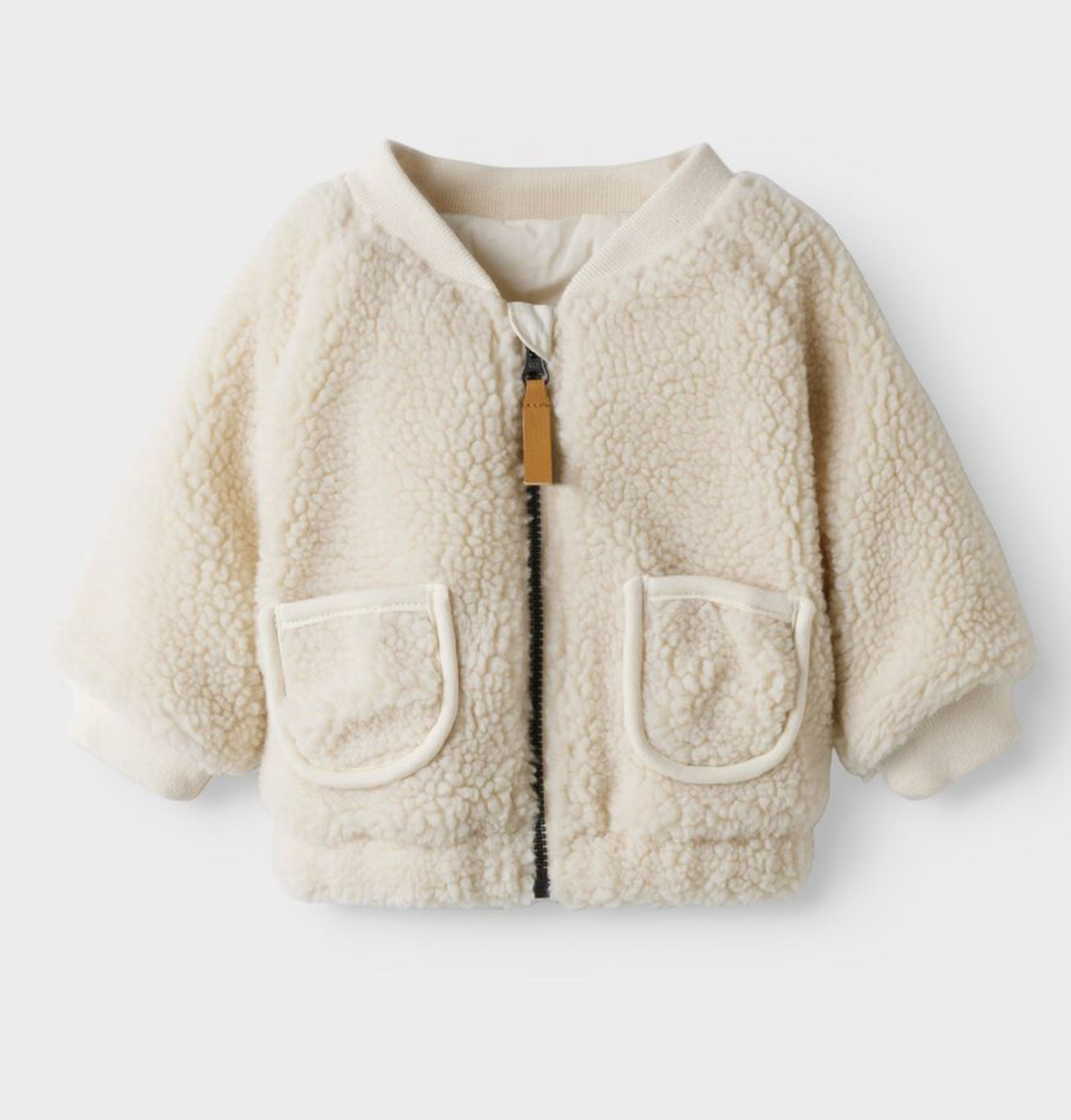 BABY TEDDY BOMBERJACKA - NBNLAJO BOMBER JACKET LIL