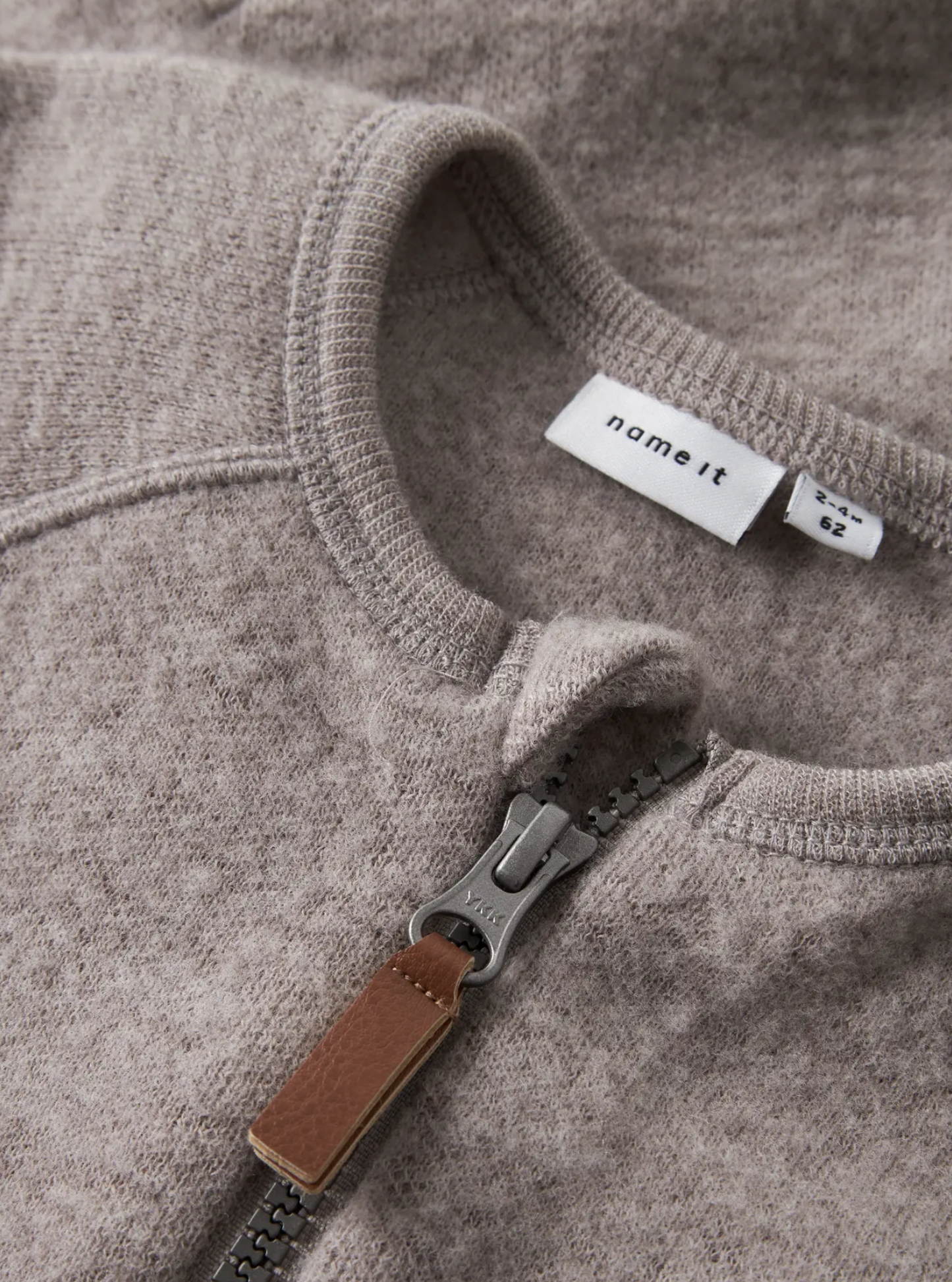 MERINOULL SPARKDRÄKT - NBFWMINO WOOL BRU LS SUIT