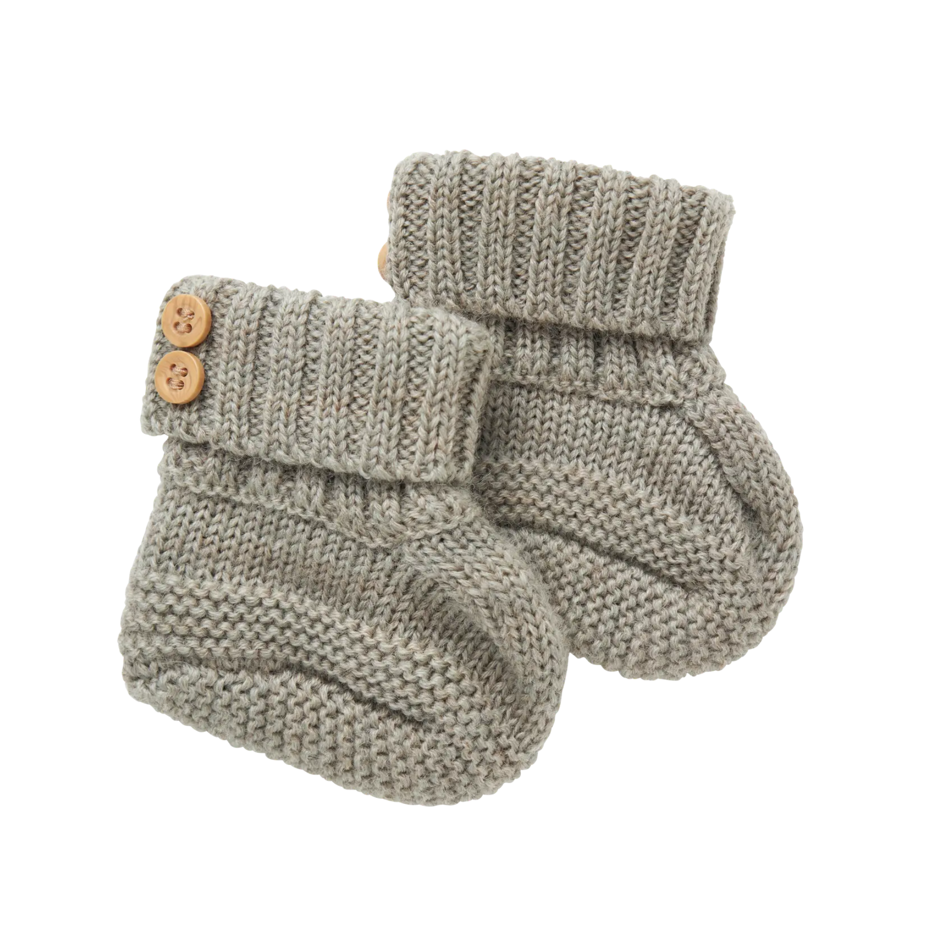 MERINOULL INNESKOR - NBMWRILLA WOOL KNIT SLIPPERS