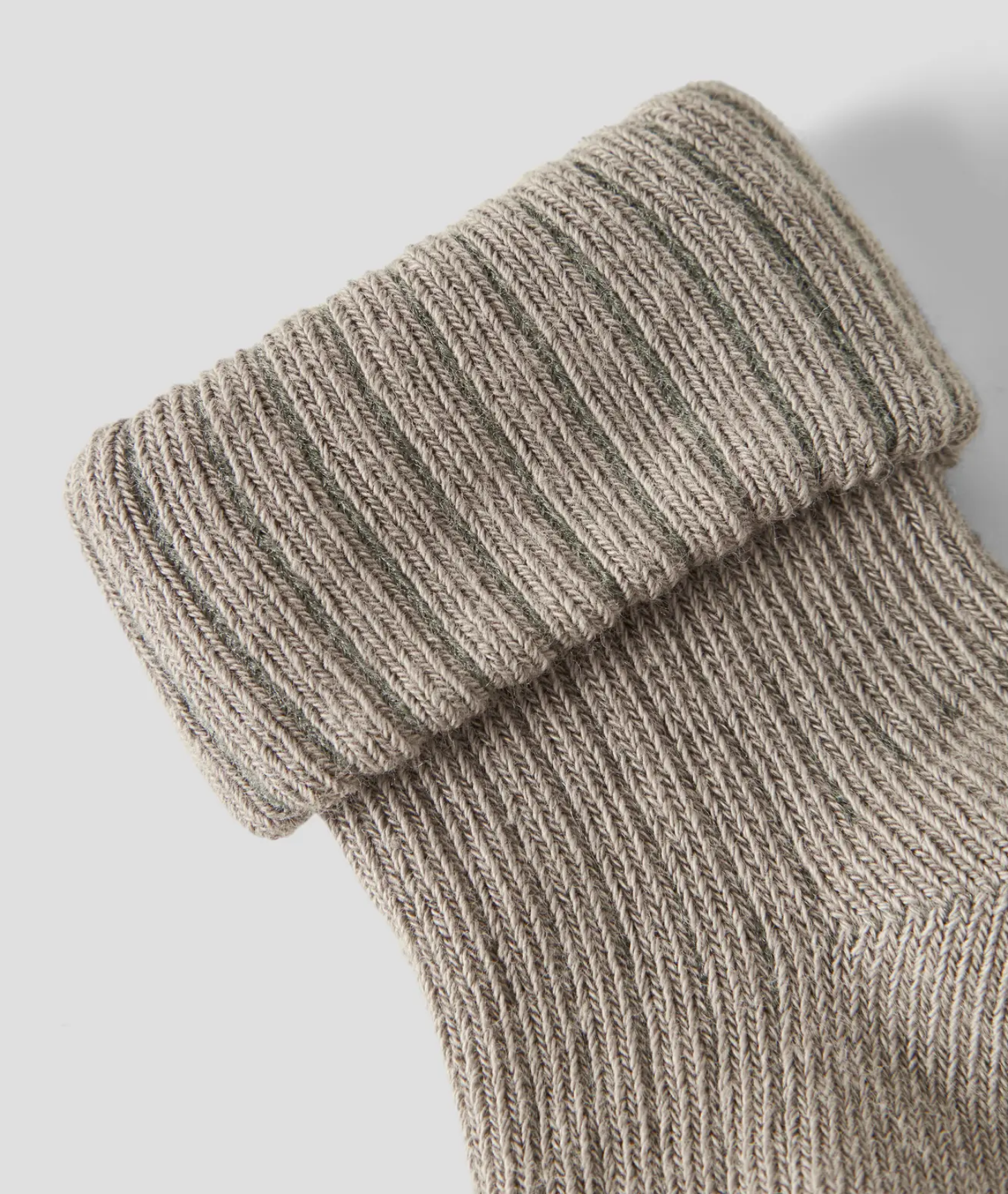 Babystrumpa - Vintage Khaki - NBMNOBBU SOCK