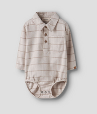 BODY SKJORTA - NBMNADIM LS LOOSE BODY SHIRT LIL