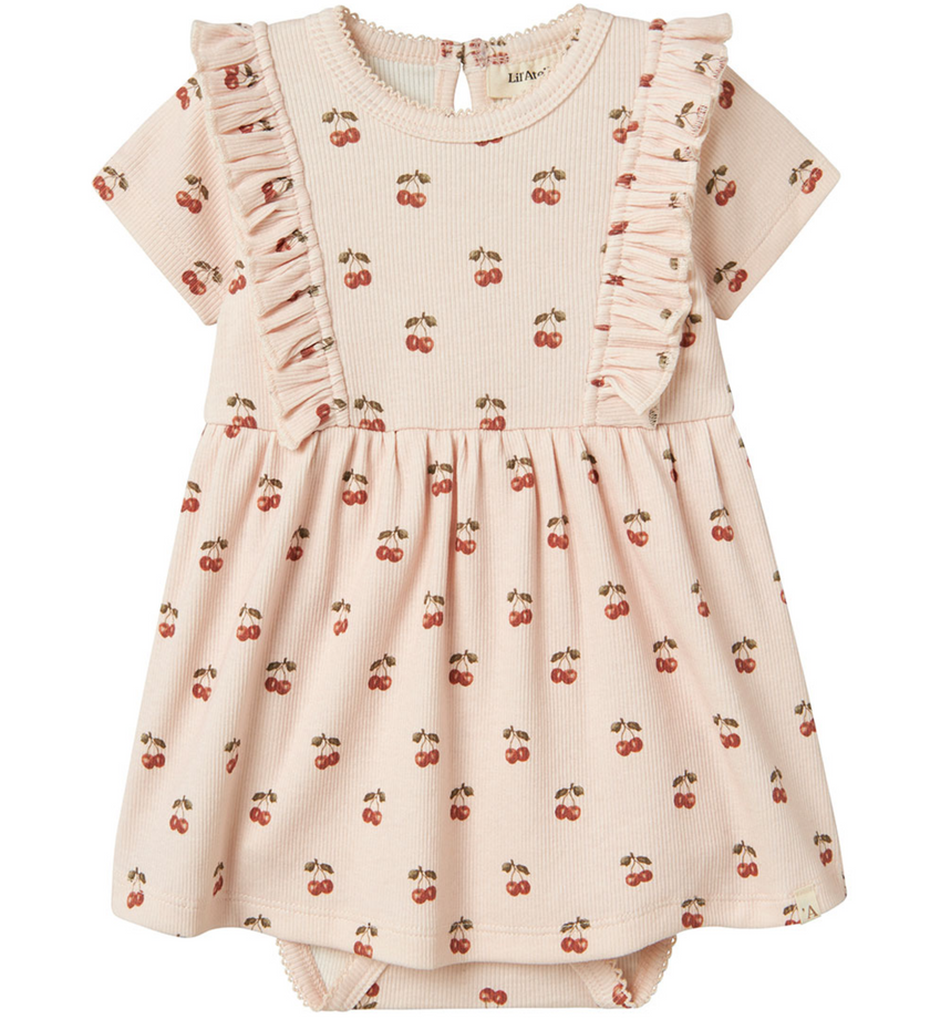 Kortärmad Body Klänning - NBFLAVO ENA SS BODY DRESS LIL