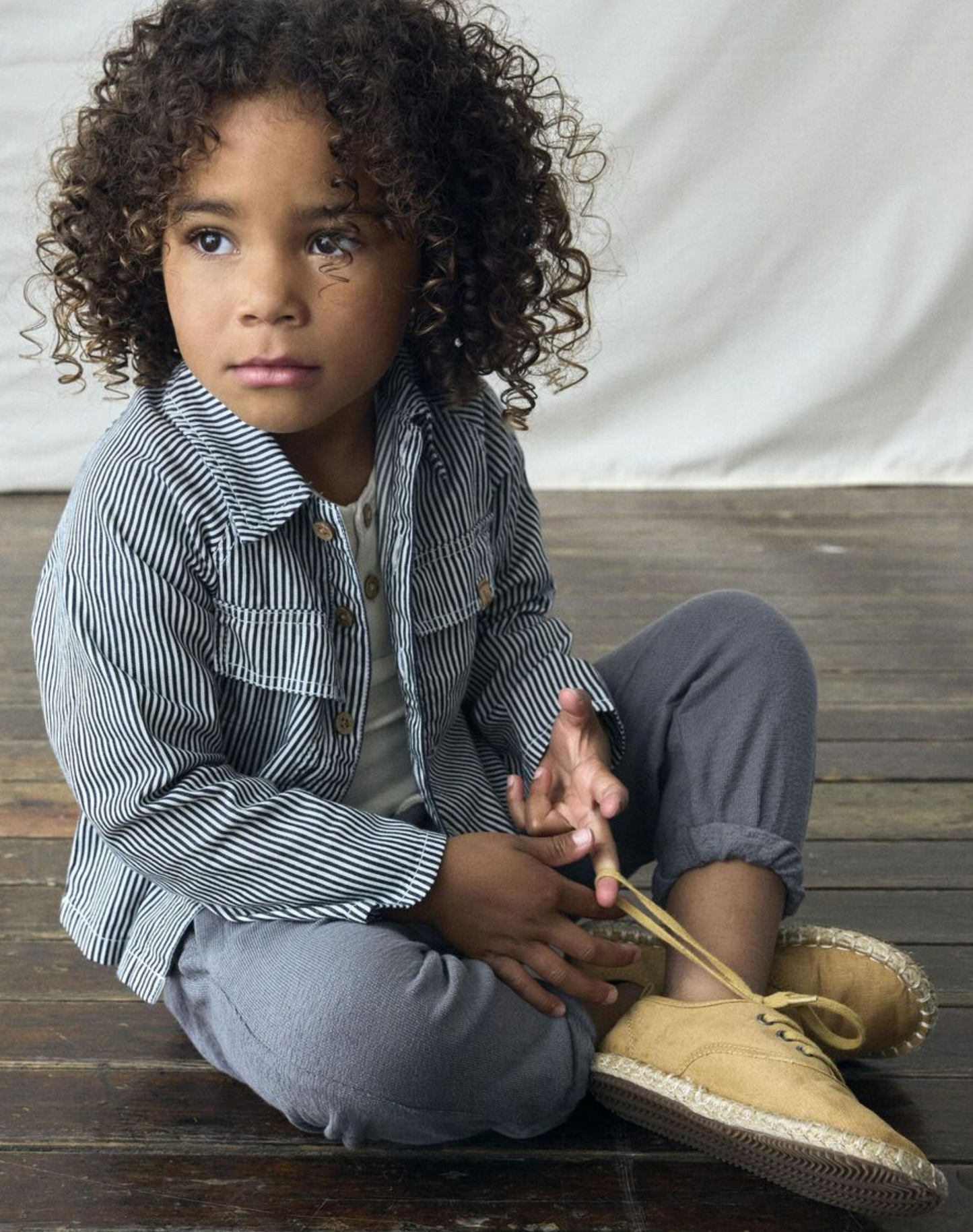 LÖS PASSFORM ÖVERSKJORTA - NMMKASPER LS LOOSE TWI SHIRT