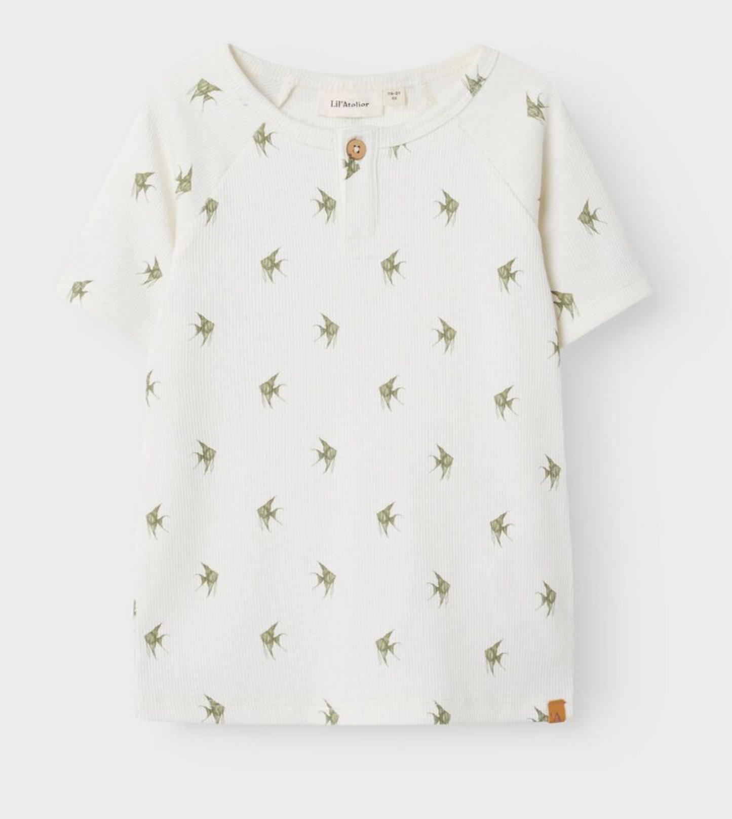 SMAL PASSFORM T-SHIRT - NMMLAVO ENI SS SLIM TOP LIL