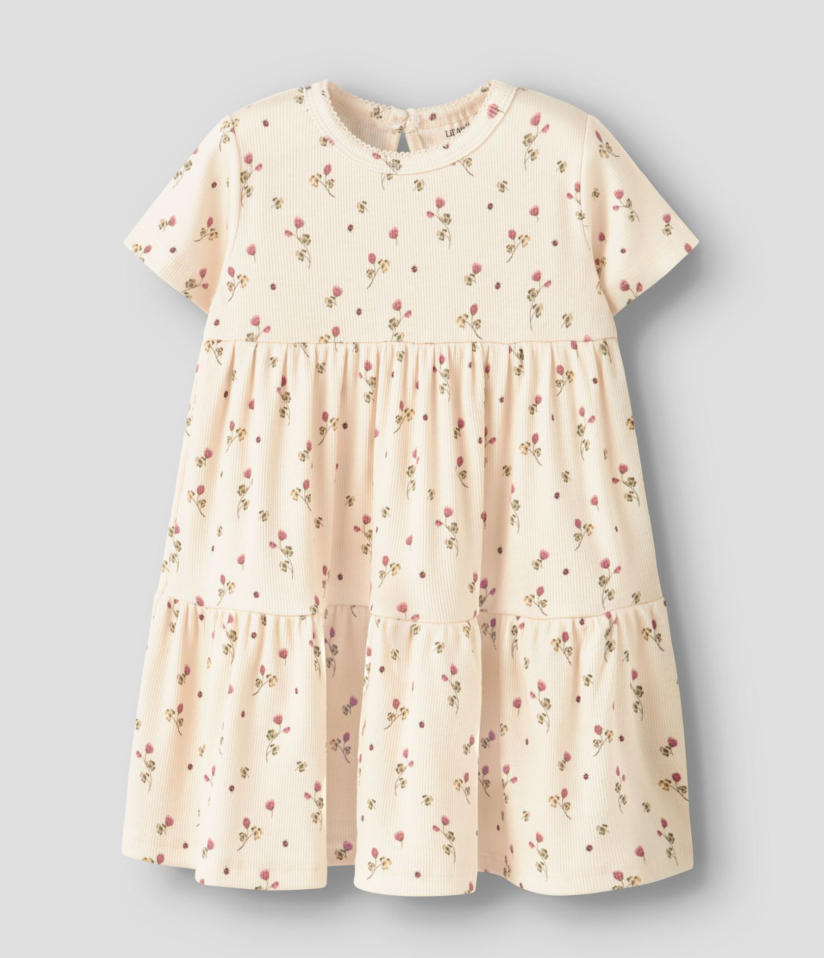 KORTÄRMAD KLÄNNING - NMFLAVO ERA SS DRESS LIL