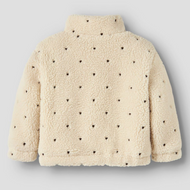 LÖS PASSFORM TEDDY JACKA - NMFNALO SHERPA LOOSE JACKET LIL