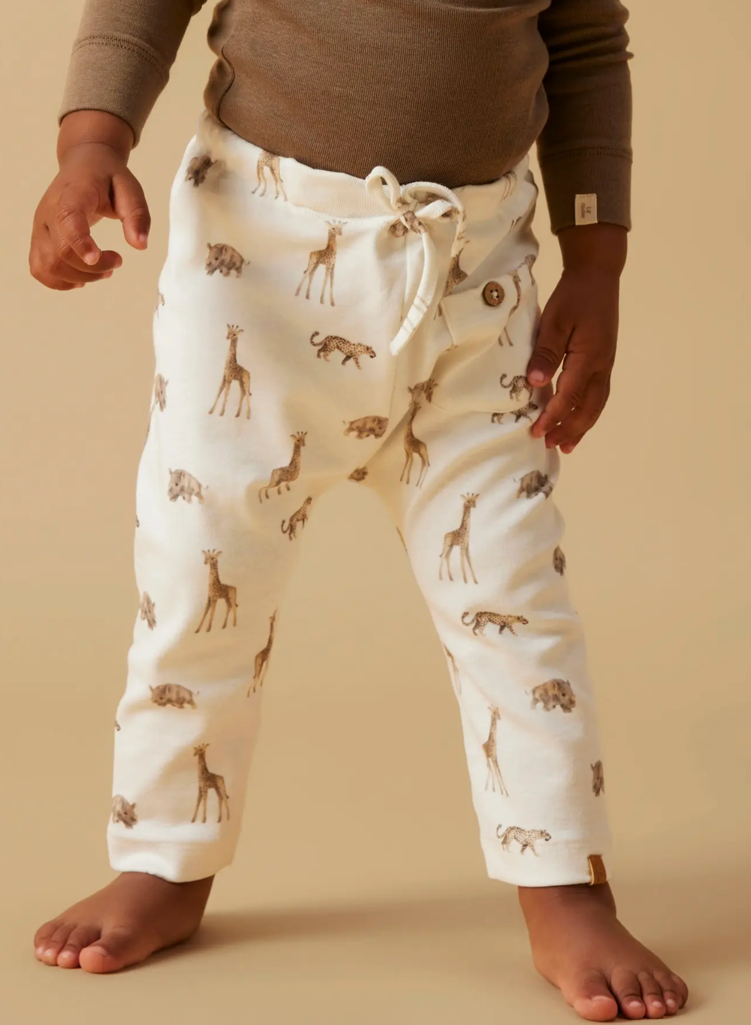 LÖS PASSFORM BYXOR - NBMGAYO ELO LOOSE PANT LIL NOOS