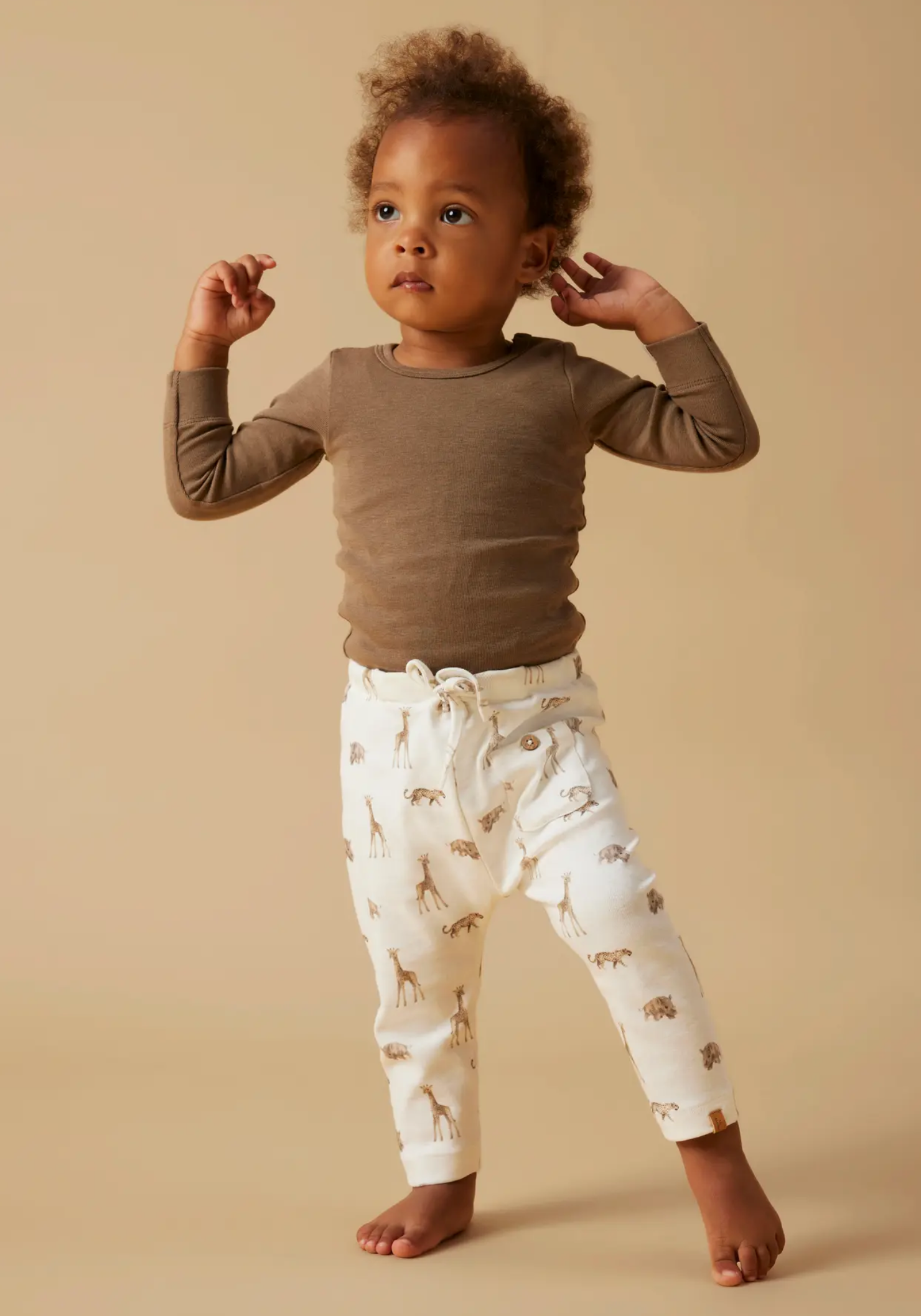 LÖS PASSFORM BYXOR - NBMGAYO ELO LOOSE PANT LIL NOOS