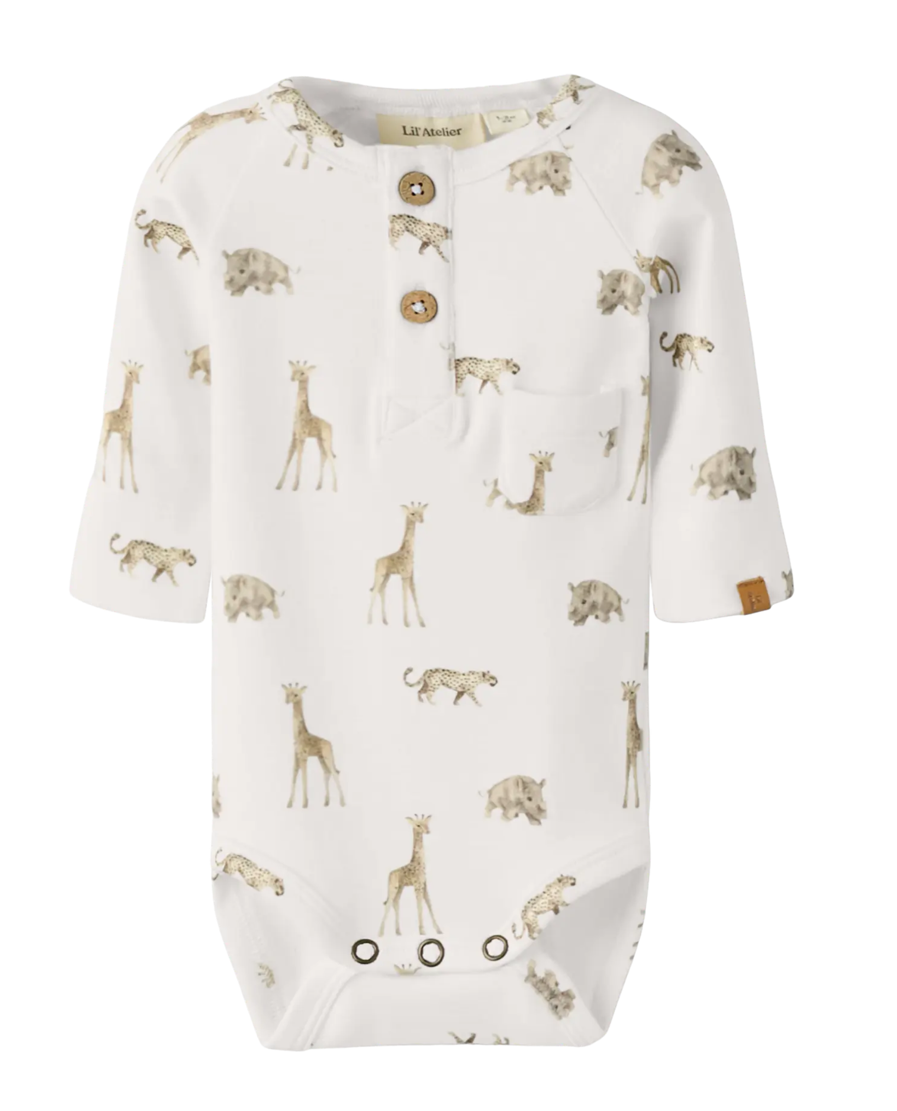 LÅNGÄRMAD BODY - NBMGAYO ELM LS SLIM BODY LIL NOOS