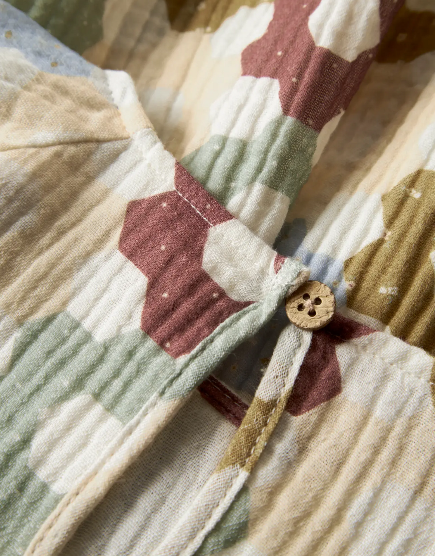 EKOLOGISK BOMULL KLÄNNING 92-122 - NMFTALIA LS LOOSE DRESS LIL