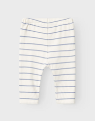 NORMAL PASSFORM BYXOR - NBMKAIL REG PANT LIL NOOS - Coconut Milk ZEN BLUE